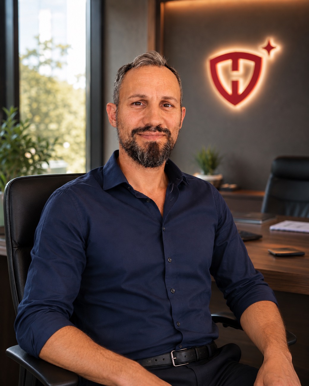 Sven Heinrich, Gründer und Geschäftsführer der Büroreiniger